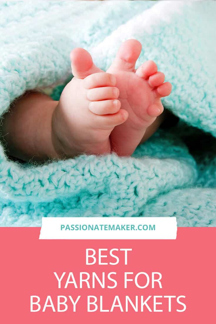 When you're making a gift for a new baby, you want to make sure the yarn you choose is soft, snuggly and washable.  Here are our top choices for the best yarn for baby blanket, hats, and other knitted and crocheted baby gifts.  